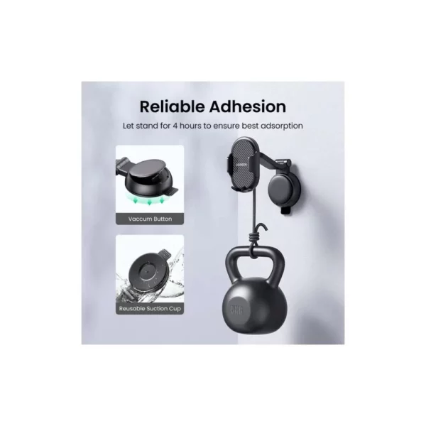 ugreen 20473 waterfall shaped suction cup phone mount