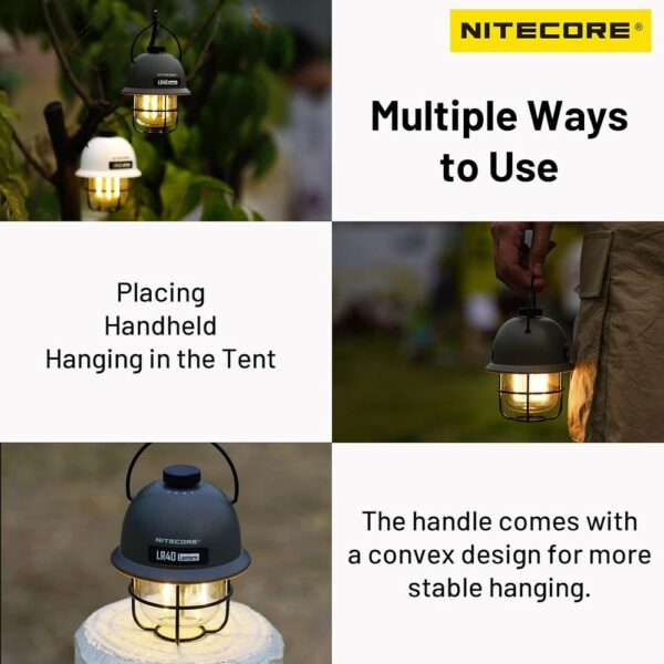 nitecore lr40 camping lantern