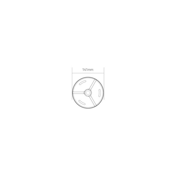 wanbo t type ceiling mount (wbca01) silver