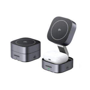ugreen 35316 2 in 1 magnetic wireless charger for iphone + airpods