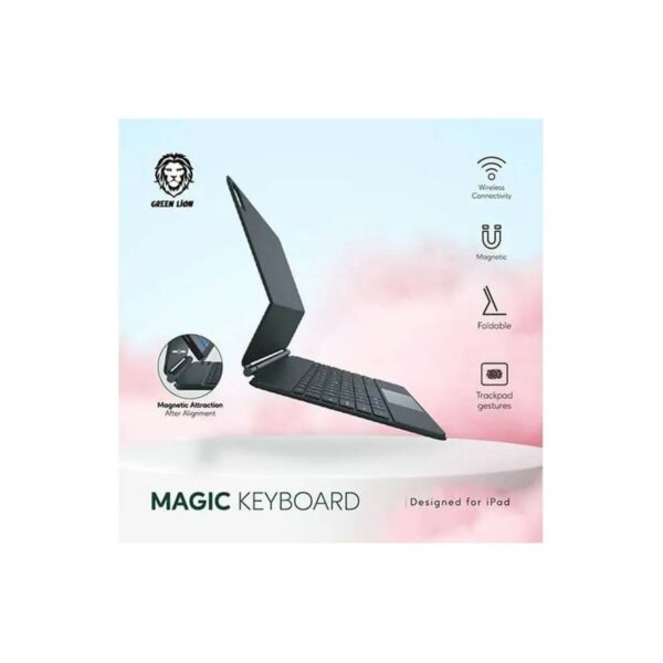 green lion wireless magic keyboard case ipad 10gen 2022 (gnmgkey10gbk)
