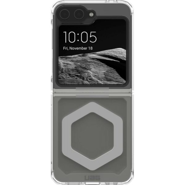 uag flip plyo pro samsung galaxy z flip 6 icesilver (ua 214455114333)