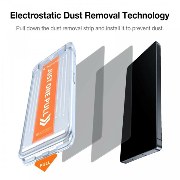 torras install master clear screen protector for samsung galaxy s25 ultra