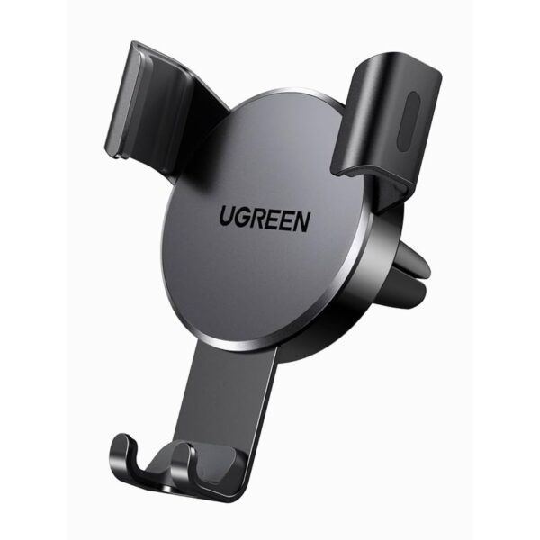 ugreen 40907 gravity drive air vent mount phone holder (deep black)