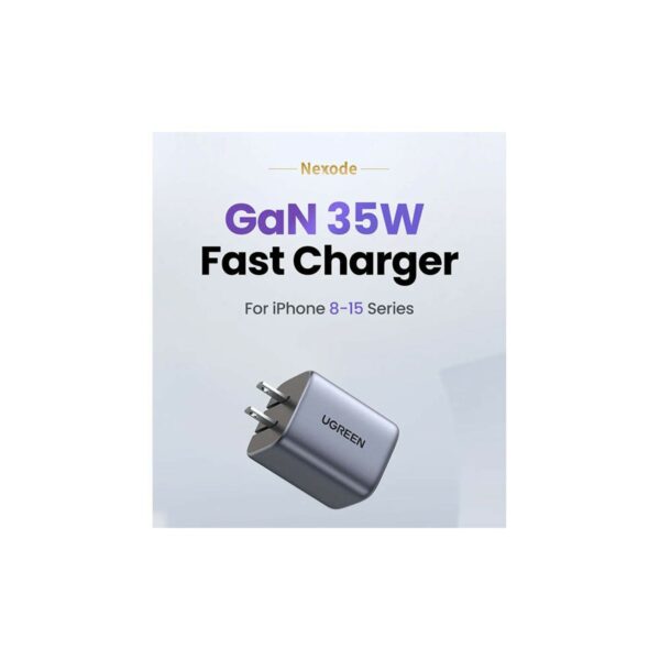 ugreen 15538 nexode 35w 2 port gan fast charger us