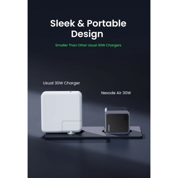 ugreen 35041 nexode s 30w usb c gan fast charger eu
