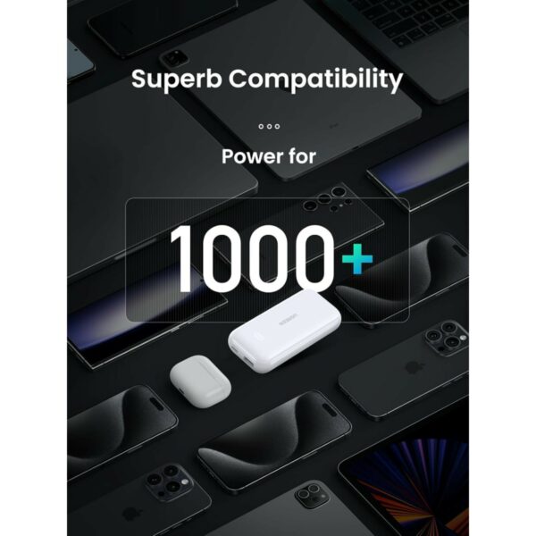 ugreen 25189 nexode 10000mah 2way fast charging mobile battery 30w white