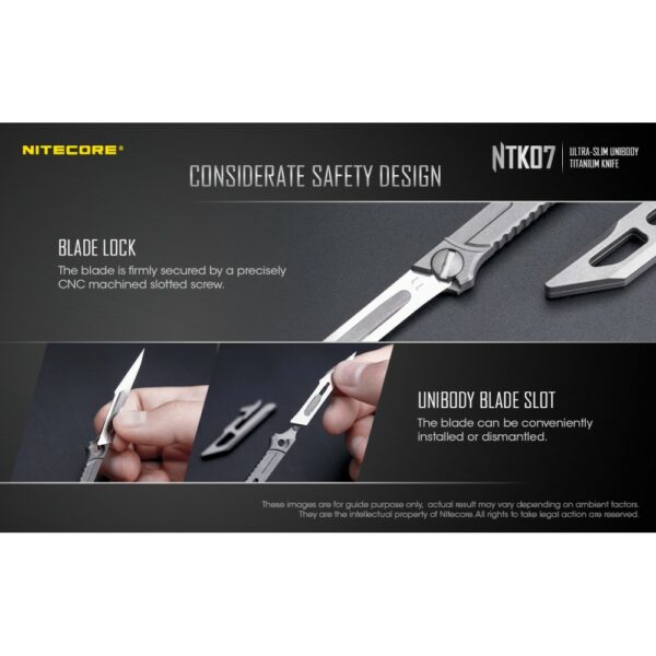 nitecore ntk07 titanium knife