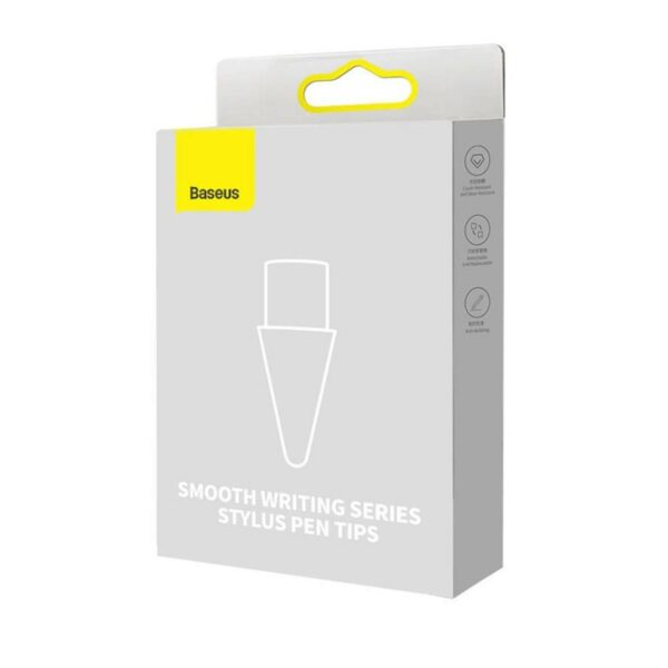 baseus smooth writing stylus pen tips (pack of 2) purple