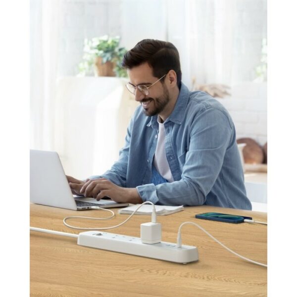 anker power extend usb c 3 strip white (a9136k21)