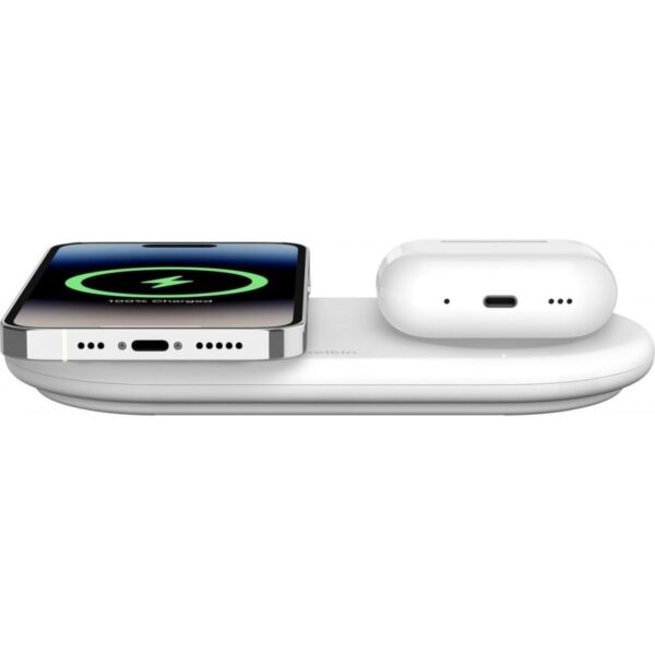 belkin boostcharge pro 2 in 1 wireless charger with magnetic qi2 15w