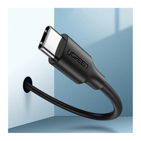 ugreen 60114 usb a to usb c fast charging cable 3a max black 0.25m
