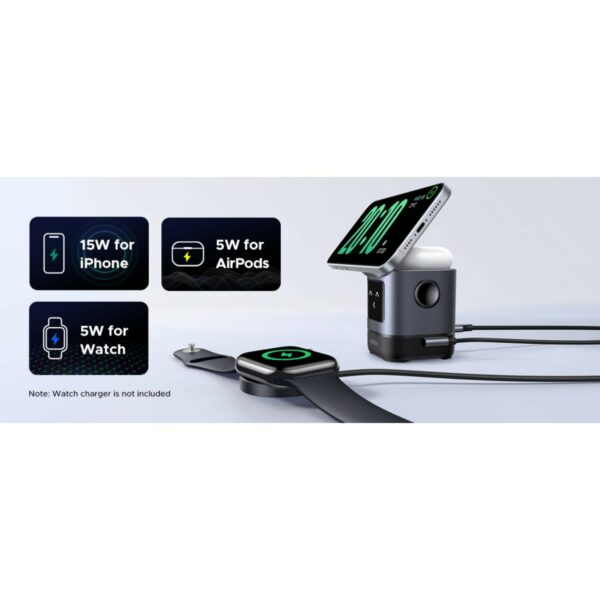 ugreen 45775 2 in 1 magnetic wireless charger
