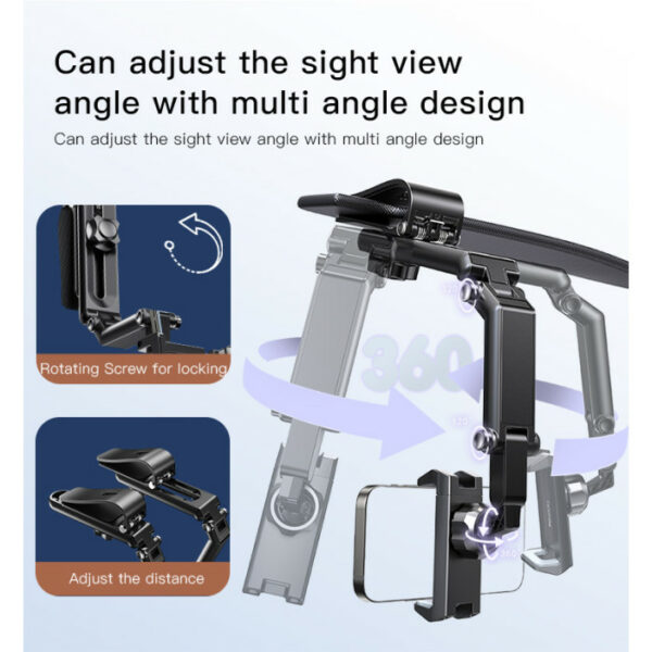 yesido c194 car sun visor using phone holder