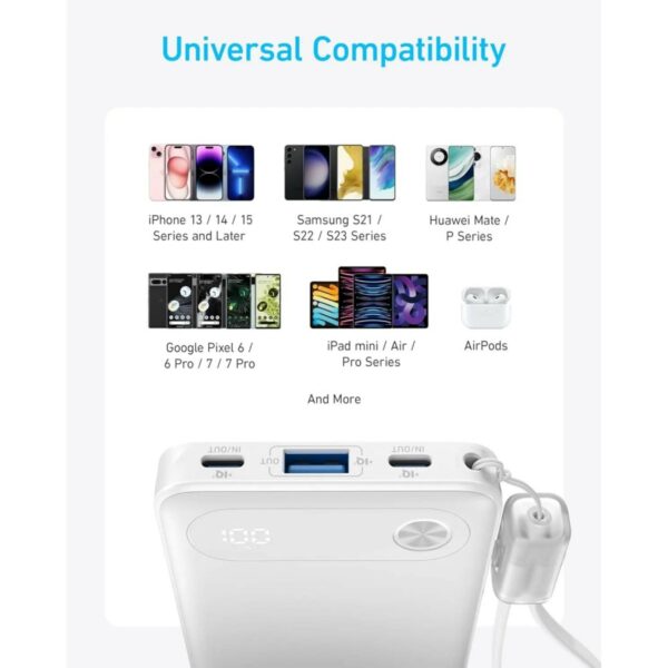 anker powercore 10000mah 22.5w (a1257h11/h21)