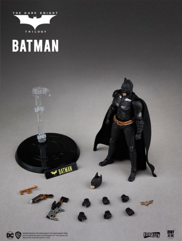 fondjoy the dark knight batman 1/9 scale action figure