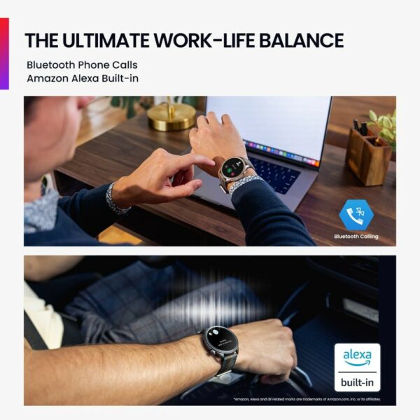amazfit balance smart watch (midnight)
