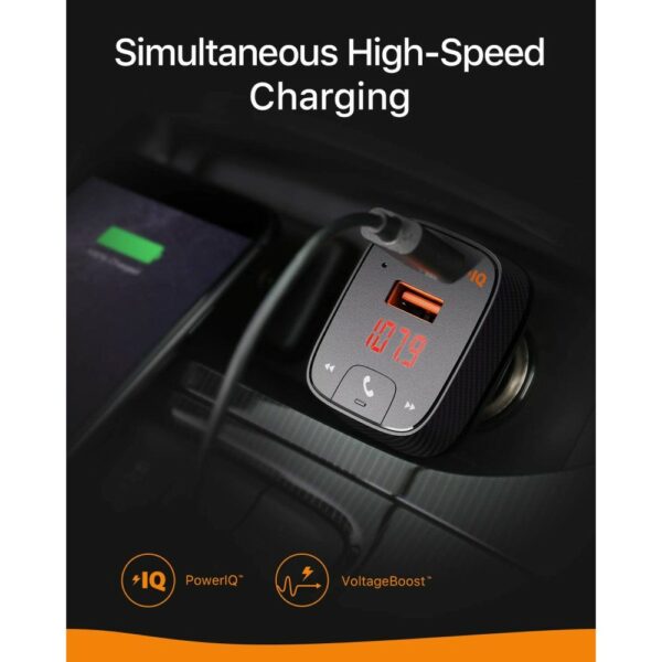 anker roav smart car charger f2 (r5111012)