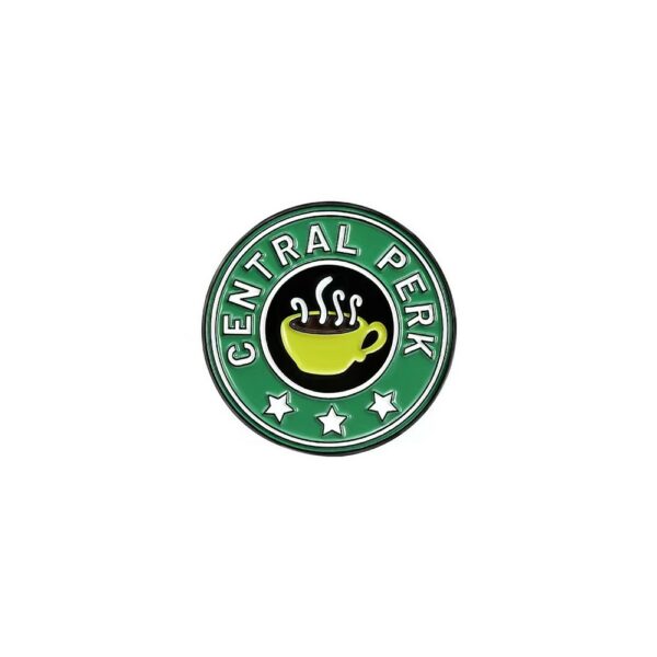friends badges enamel pins