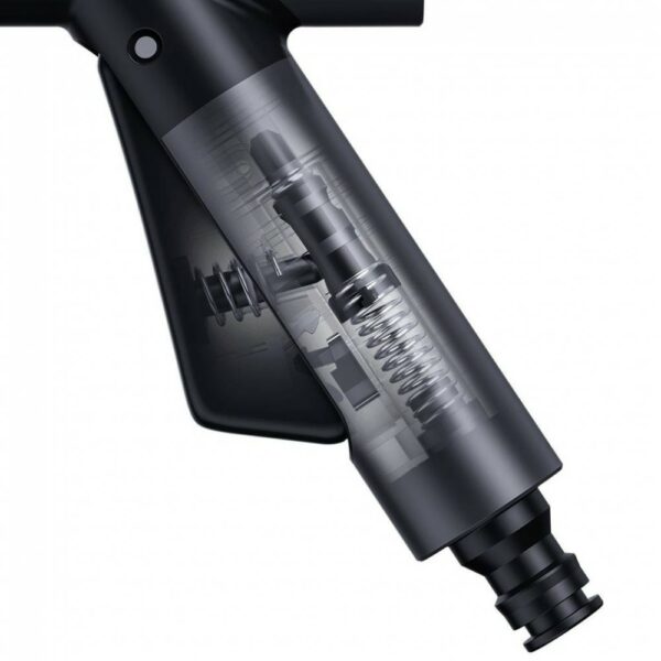 baseus simple life car wash spray nozzle 7.5m after water filling black