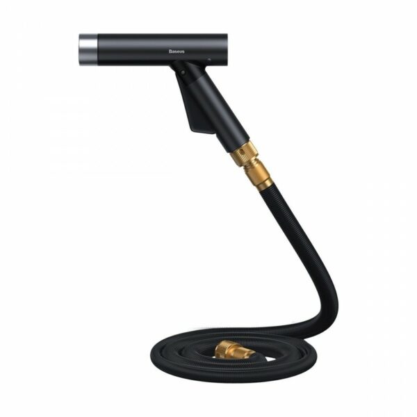 baseus simple life car wash spray nozzle 7.5m after water filling black