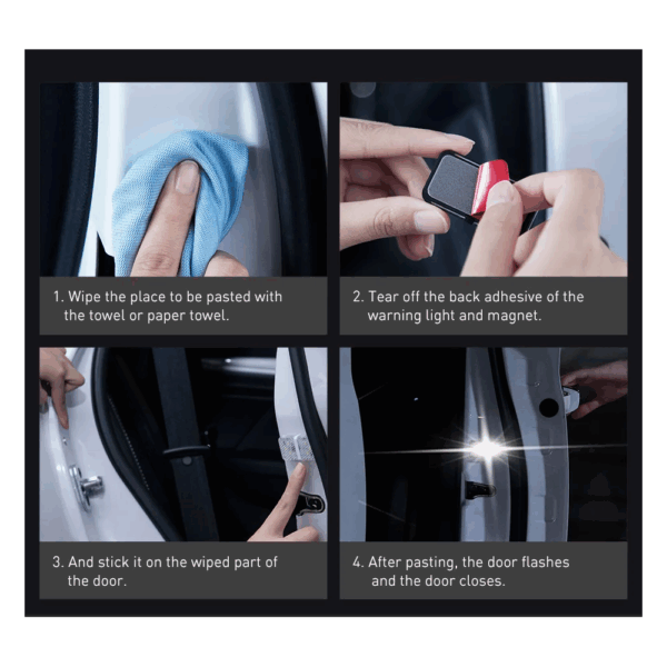 baseus door open warning light black (crfzd 01)
