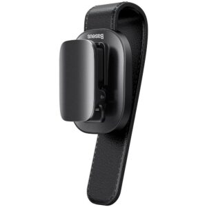 baseus platinum vehicle eyewear clip (clamping type) black (acyjn)