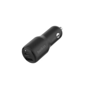 belkin boostcharge dual car charger 42w