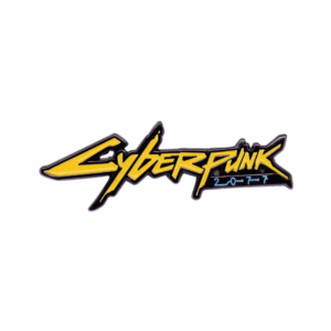 cyberpunk enamel pin