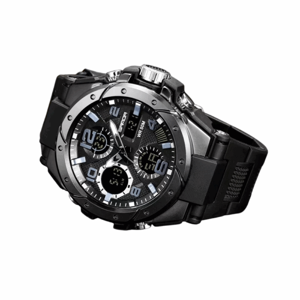 samoa digital chronograph watch