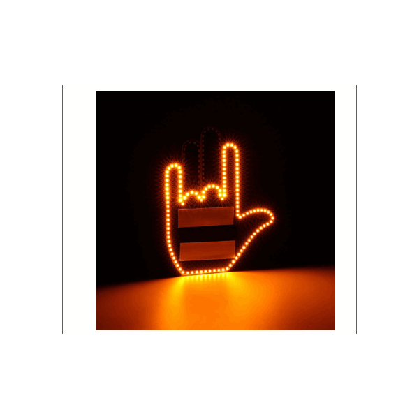 glow gesture with remote control