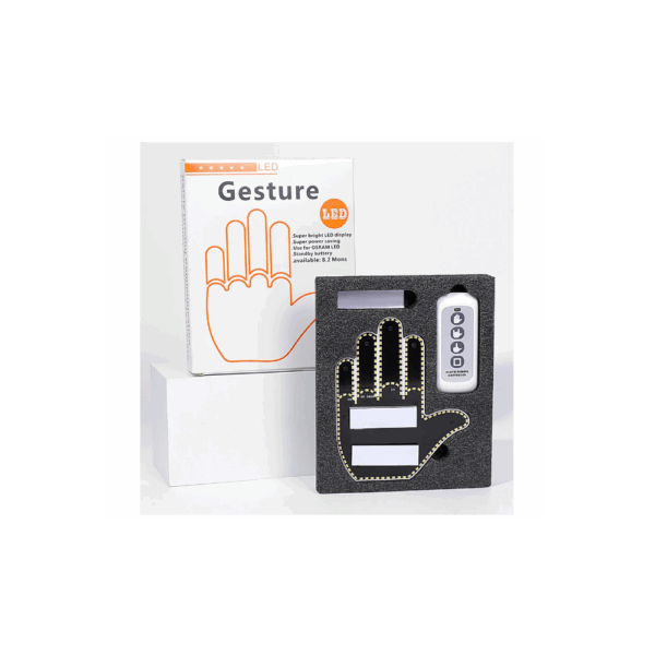 glow gesture with remote control