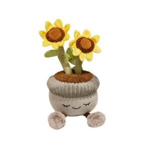 greenhouse sunflower potted plant plush
