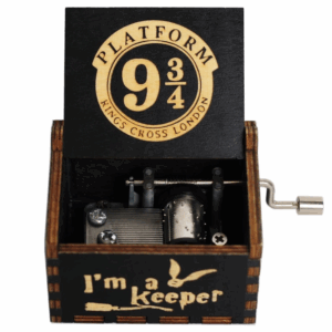 engraved music box harry potter platform 9 3/4