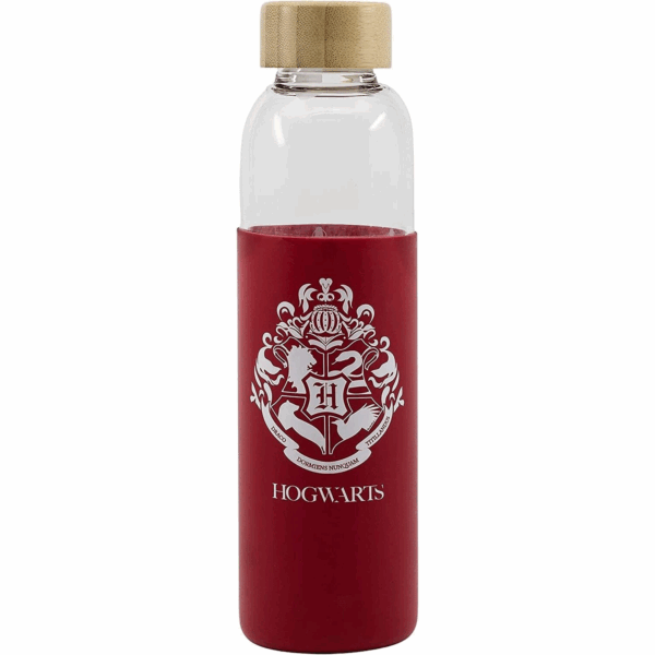 harry potter glass bottle with silicone cover 585ml (8412497003457)