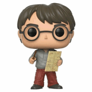 funko pop ! harry potter harry with marauders map (0889698149365)