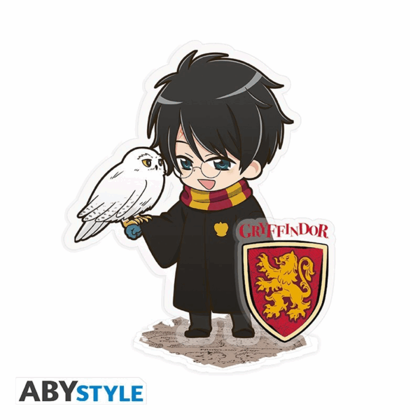 harry potter pck mug 320ml + acryl + postcards "hogwarts" (abypck281)