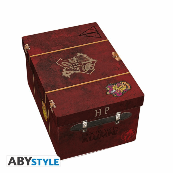 harry potter pck premium 3d mug + 3d keychain + pin hogwarts' suitcase (abypck251)
