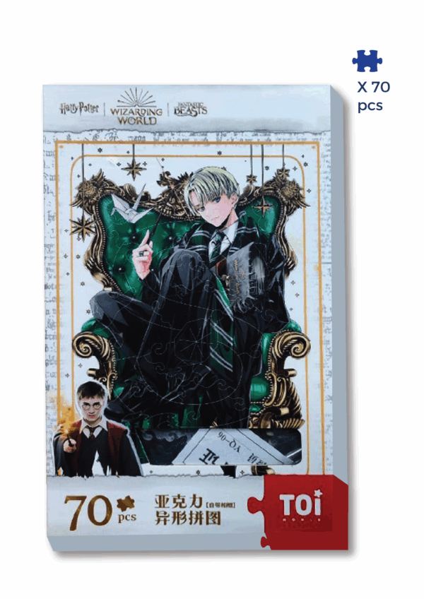 harry potter draco malfoy anime version puzzle toi