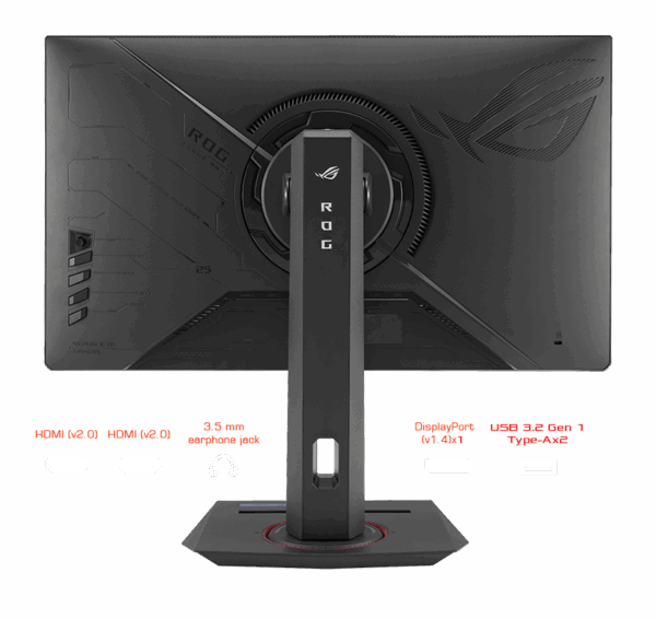 asus xg259qns rog strix gaming monitor (25")