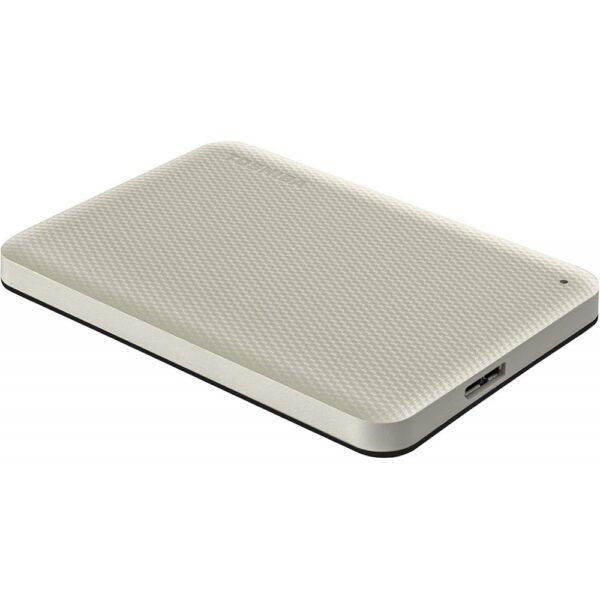 toshiba canvio advance portable hdd (white)
