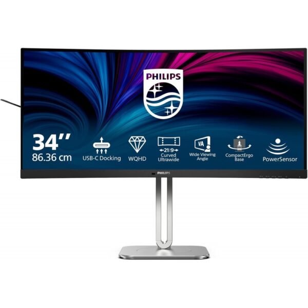philips curved business monitor (34")