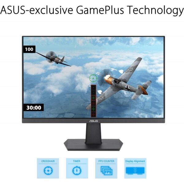 asus va24ehf eye care gaming monitor (24")