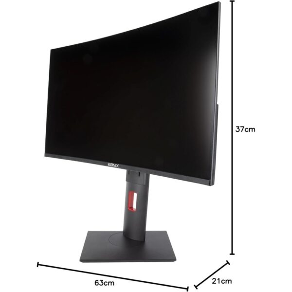 konix drakkar shadow 27" curved gaming monitor (3328170290753)