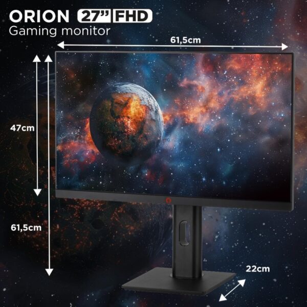 konix orion 27" gaming monitor (3328170300520)