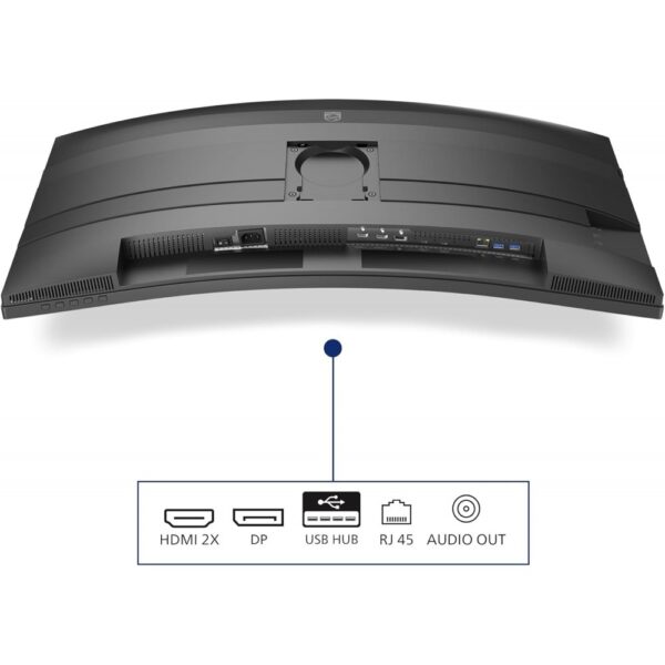 philips curved business monitor (34")