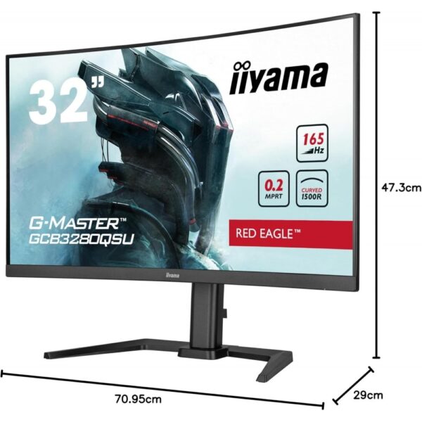 konix drakkar shadow 27" curved gaming monitor (3328170290753) (copy)