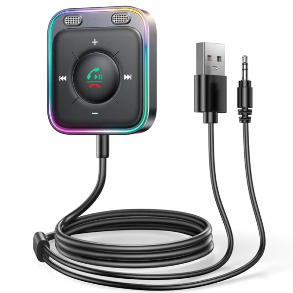 joyroom jr cb3 2 in 1 wireless transmitter/receiver black