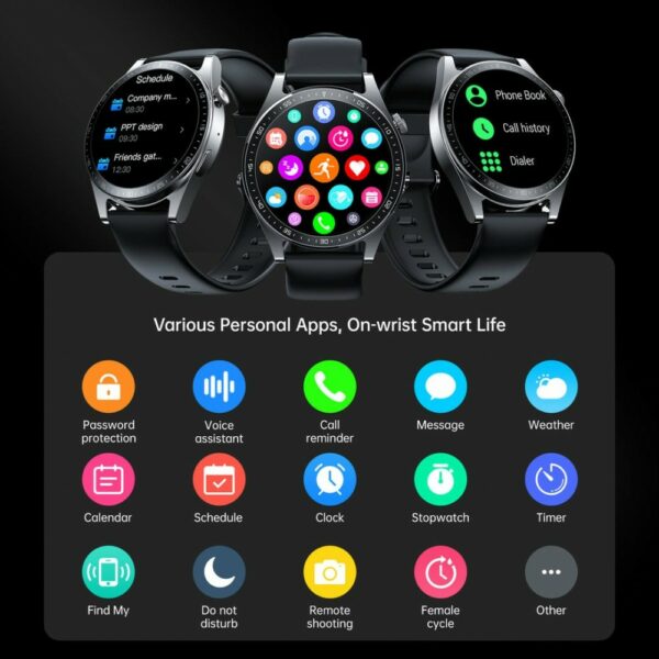 joyroom jr fc2 classic waterproof ip68 classic series smart watch