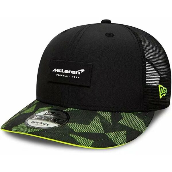 mclaren formula 1 team black and green cap